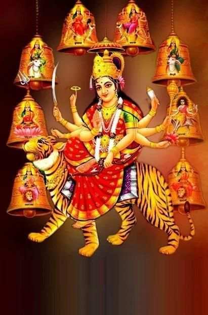 Ambe Maa Wallpaper स्क्रीनशॉट 2