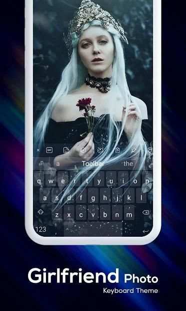 My Photo Keyboard Girlfriend Photo Keyboard Theme screenshot 5