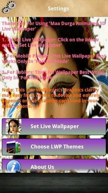Jai Maa Durga Live Wallpaper screenshot 30