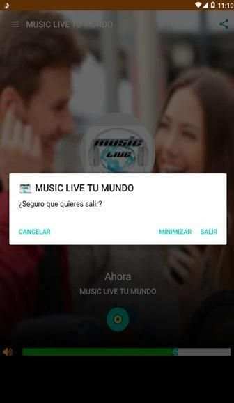 Music live Tu mundo screenshot 1