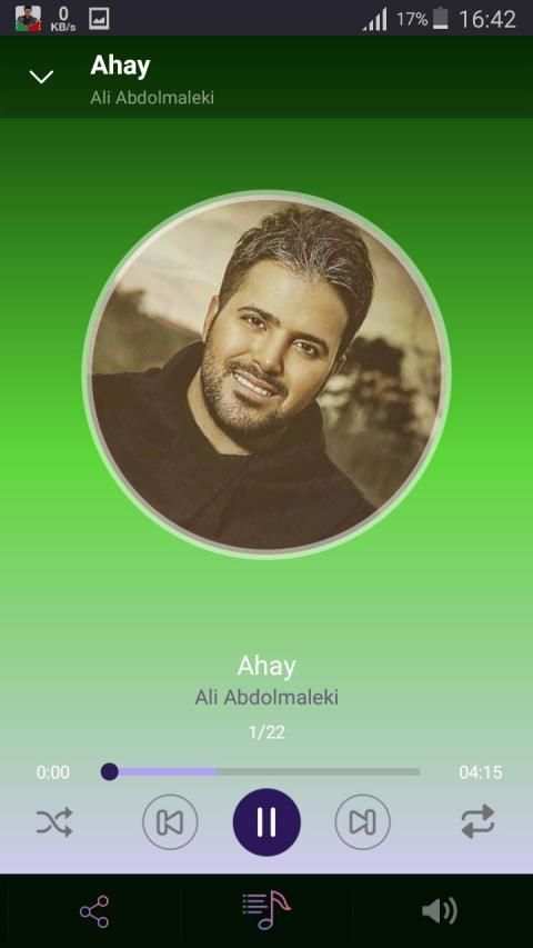 Ali Abdolmaleki - songs offline screenshot 5