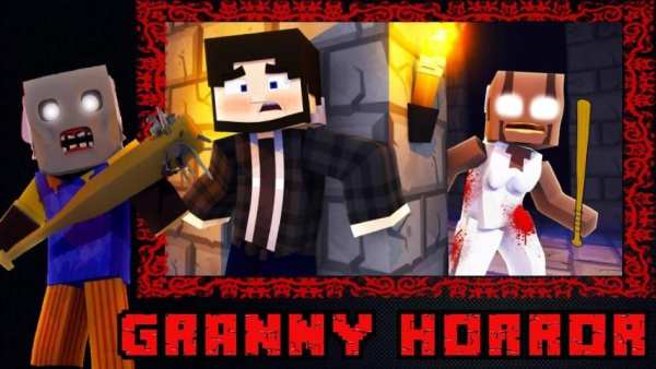 Granny Fear Craft - Closed House screenshot 1