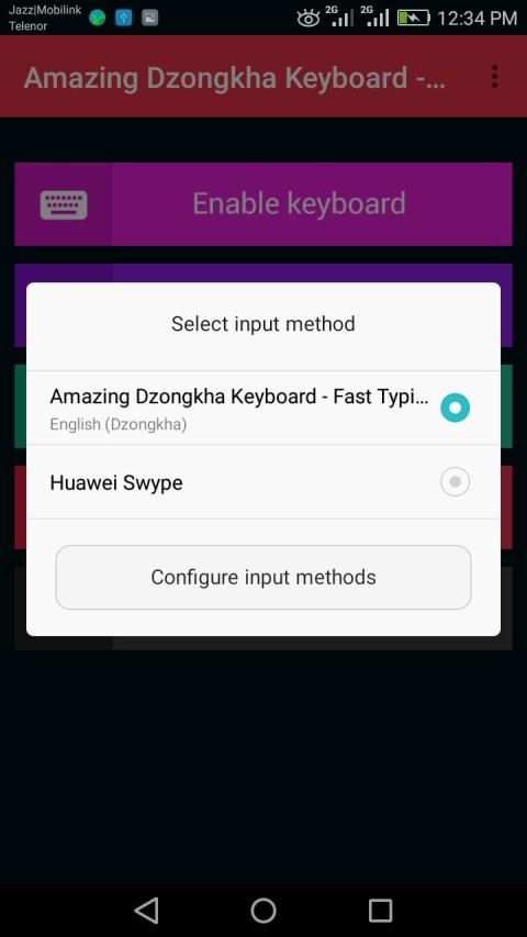 Amazing Dzongkha Keyboard - Fast Typing Board स्क्रीनशॉट 6