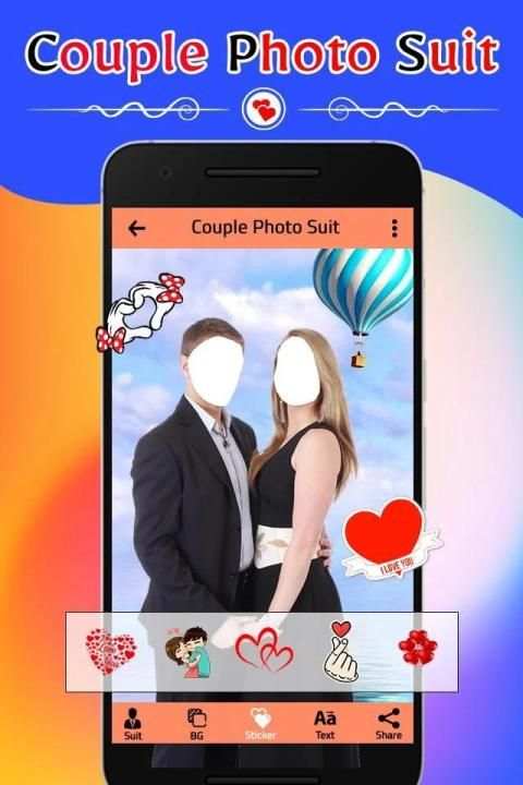 Couple Photo Suit screenshot 3