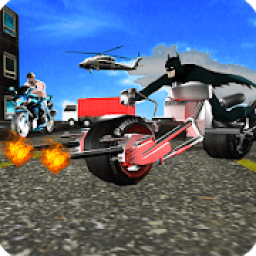 Batman Stunt Bike Rider Simulator Bike Race 2019 icon