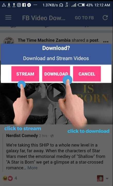 Facebook Video Downloader screenshot 3