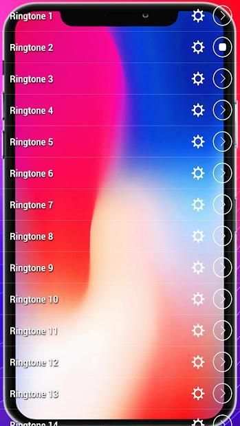 New Phone X Ringtones (IOS 12) 2 تصوير الشاشة