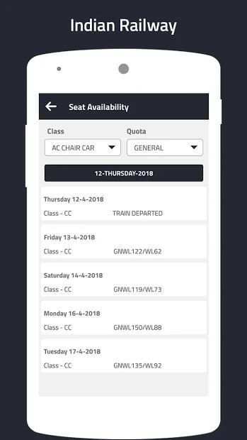 Live Train Status - Indian railway app screenshot 6
