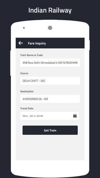 Live Train Status - Indian railway app screenshot 3