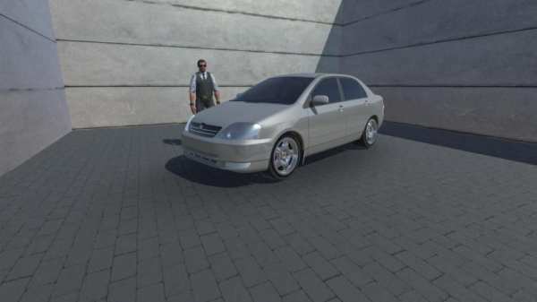 Corolla Driving - Racing Simulator स्क्रीनशॉट 2