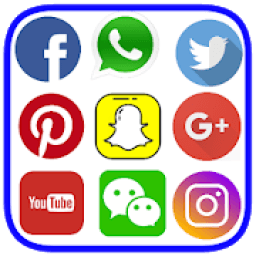 All Social Media आइकन