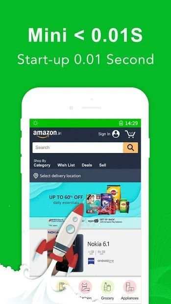 Mini Browser India - Fast Small स्क्रीनशॉट 3