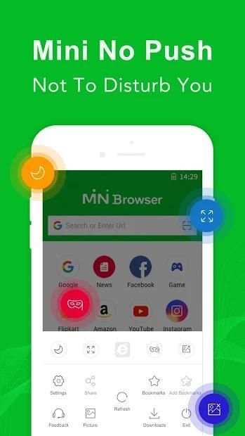 Mini Browser India - Fast Small स्क्रीनशॉट 1