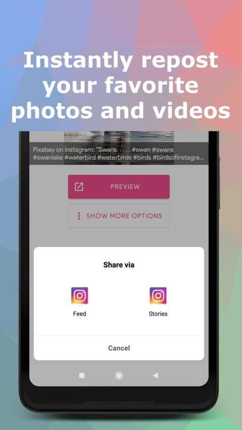 IG Saver - Instagram Photo & Video Downloader screenshot 1
