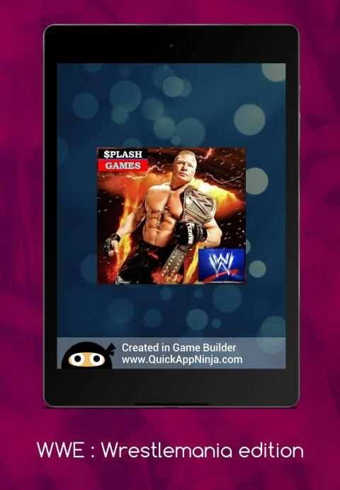 WWE : Wrestlemania edition स्क्रीनशॉट 8