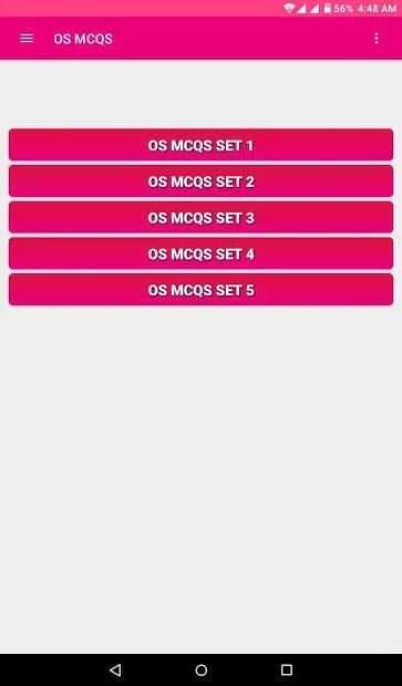 Operating System MCQS screenshot 3
