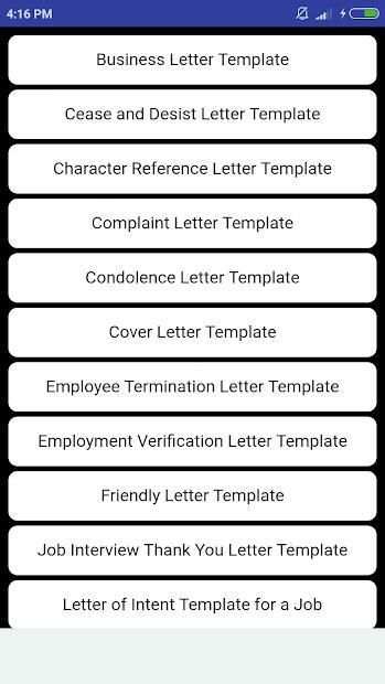 Letter Writing offline скриншот 5