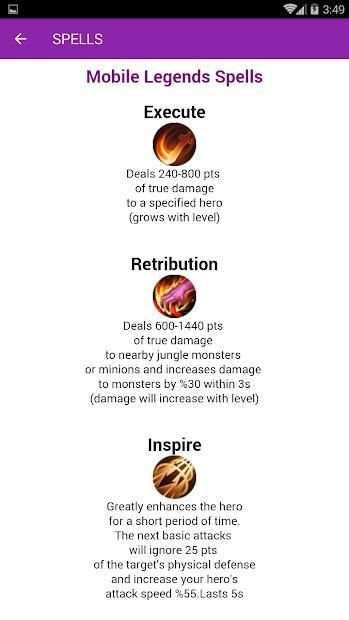 ML Build ML Guide For Legends screenshot 4