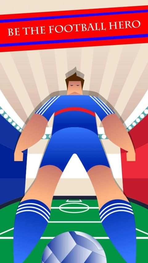 Football Dodge Hero Game screenshot 5