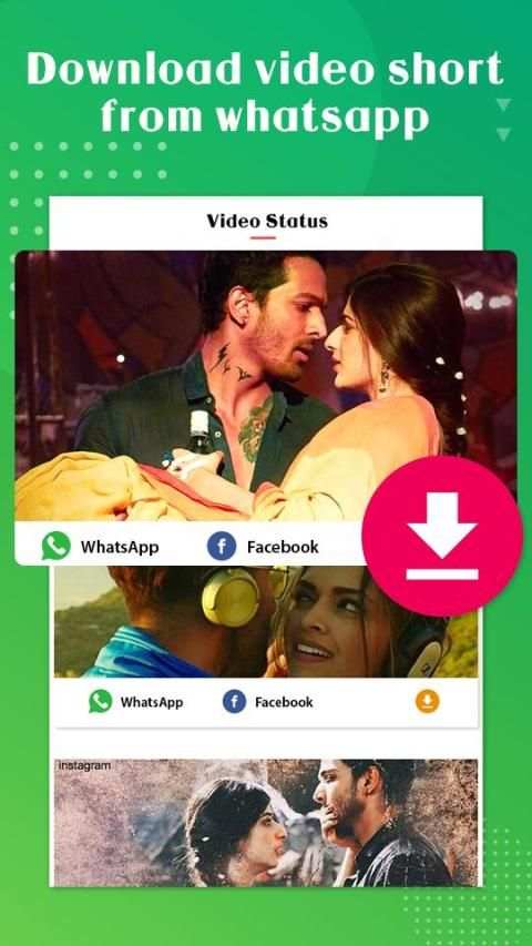 VidStatus Downloader - Status Video Download स्क्रीनशॉट 3