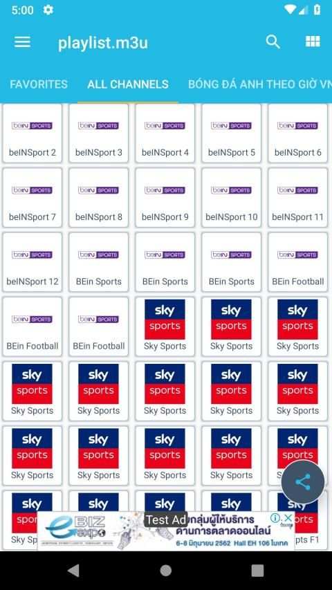 iSea IPTV - M3U playlist screenshot 7