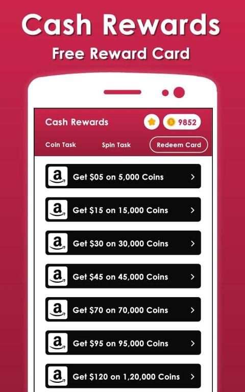 Cash Rewards - Free Reward Card screenshot 1