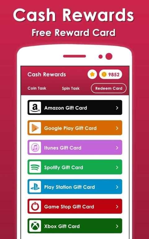 Cash Rewards - Free Reward Card screenshot 2