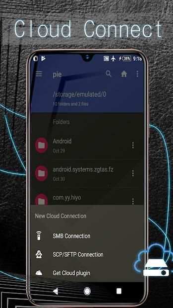 Pie File Manager : root screenshot 2