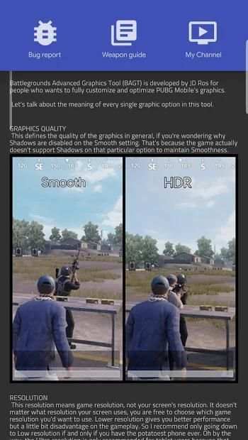 GFX Tools (PUBG 60FPS) screenshot 1
