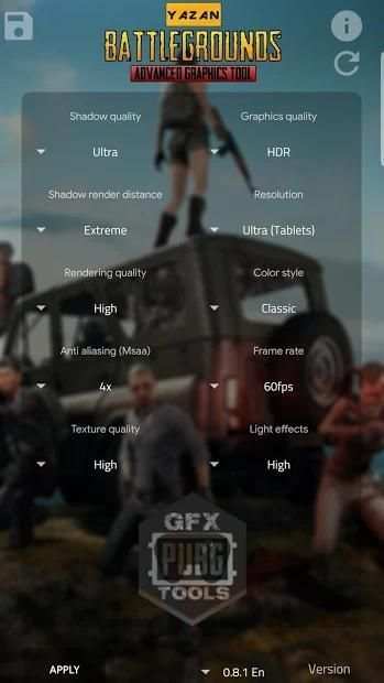GFX Tools (PUBG 60FPS) screenshot 3