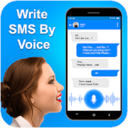 ikon Write SMS by Voice: Voice Typing 2018