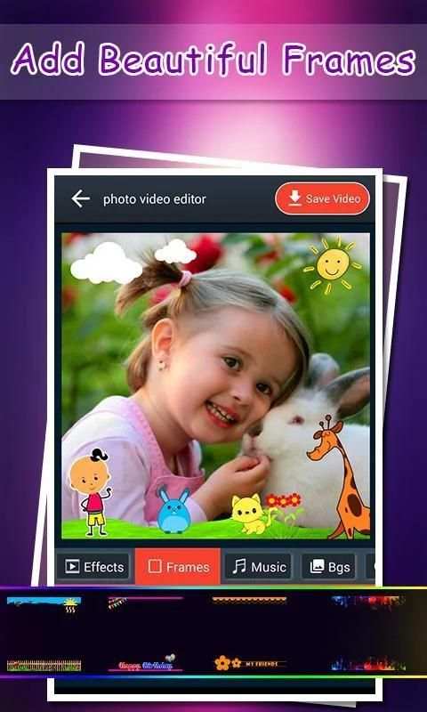 Photo Video Editor with Music - Photo Slideshow स्क्रीनशॉट 23