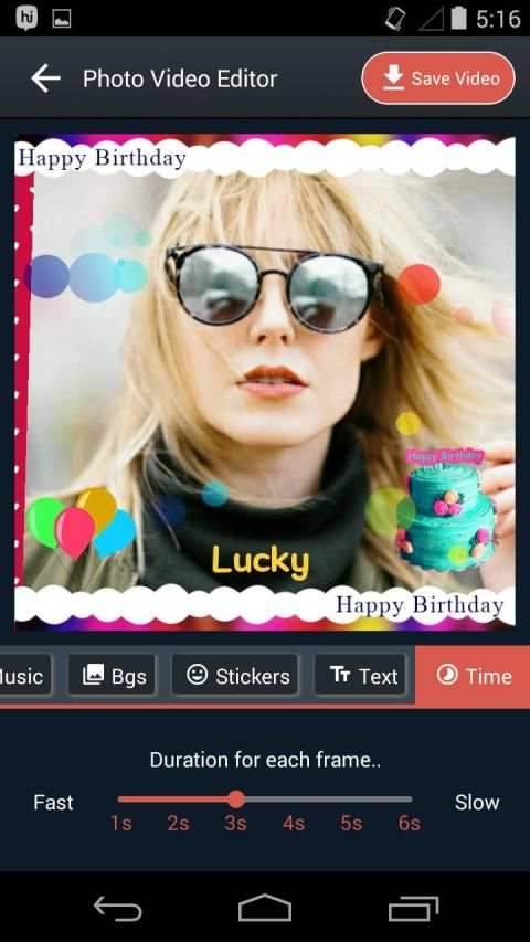 Photo Video Editor with Music - Photo Slideshow स्क्रीनशॉट 28