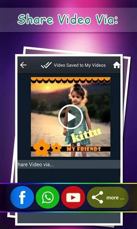 Photo Video Editor with Music - Photo Slideshow screenshot 1