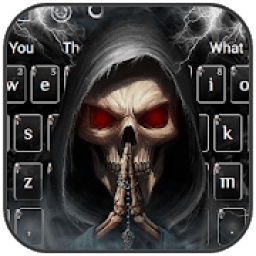 Death Devil Skull Keyboard Theme आइकन