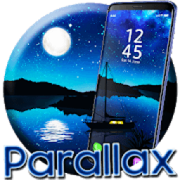 Moon Reflected in Water APUS Live Wallpaper आइकन