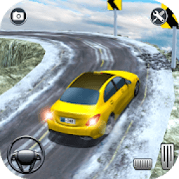 Real Taxi Driver Simulator - Hill Station Sim 3D आइकन