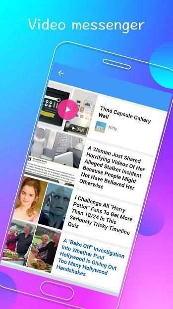 Fast Messenger Text and Video+ MMS screenshot 1