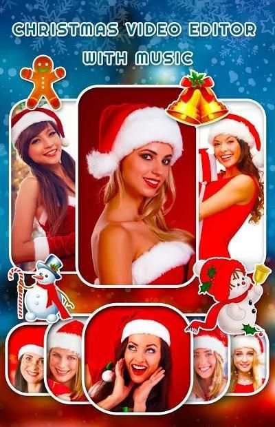 Christmas Video Editor With Music स्क्रीनशॉट 2