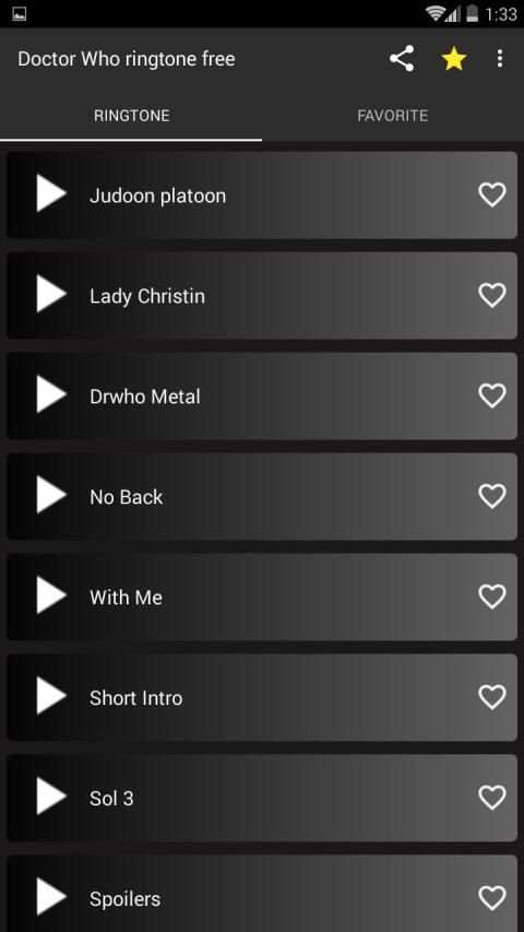 Doctor Who ringtone free screenshot 2