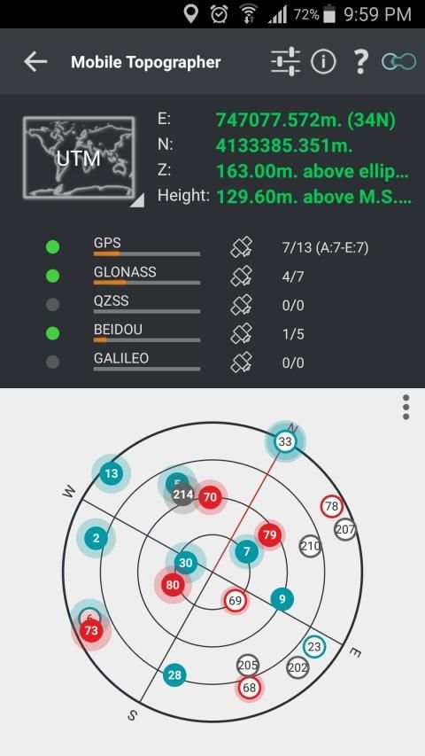 Mobile Topographer Free screenshot 1