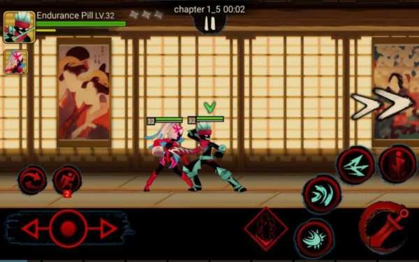 Stickman Ninja Legends Shadow Fighter Revenger War screenshot 15