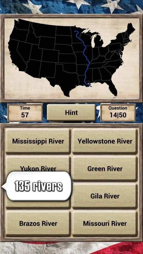 USA Geography - Quiz Game screenshot 7