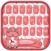 Cute Hippo Keyboard Theme on 9Apps