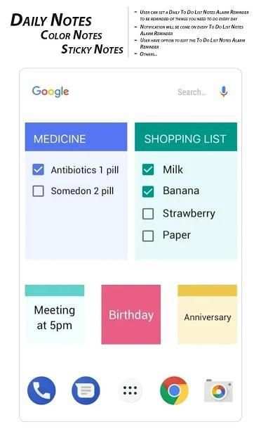 Daily Notes Color Notes, Sticky Notes स्क्रीनशॉट 13