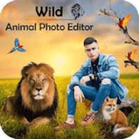 Wild Cute Animal Photo Frame