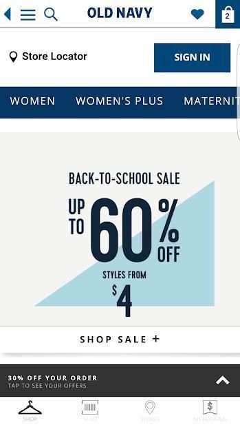 Old Navy screenshot 2