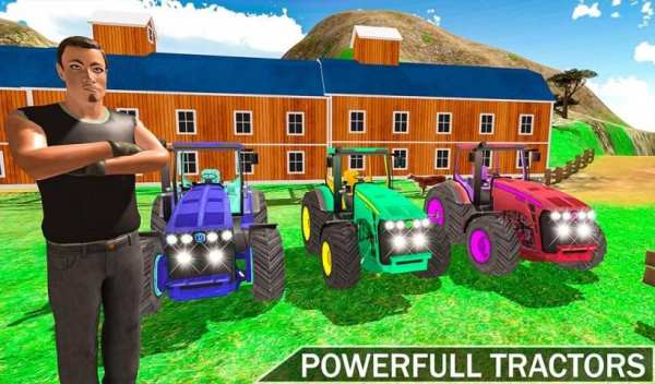 Village Farming Simulator 2019 - Tractor Driver 19 स्क्रीनशॉट 4