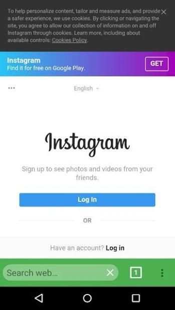 browser Go screenshot 1