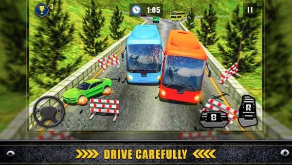 Offroad Bus Driving Game 2019: Hill Station screenshot 4